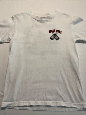 Fresh Vibes - Life Behind Bars White T-Shirt